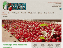 Tablet Screenshot of northstarorganics.com